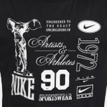 Футболка Nike Logo Tee Dance детская, черн.