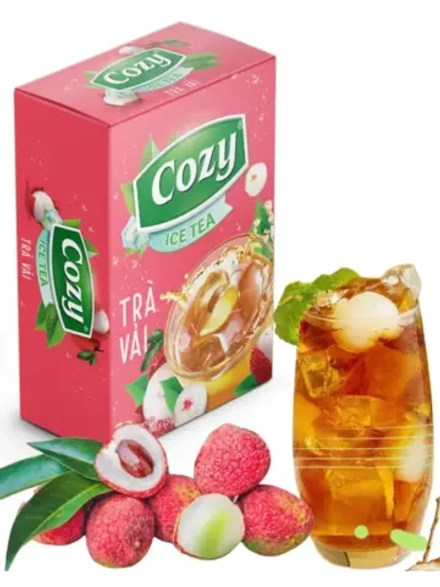 Растворимый вьетнамский чай со вкусом личи 240 г