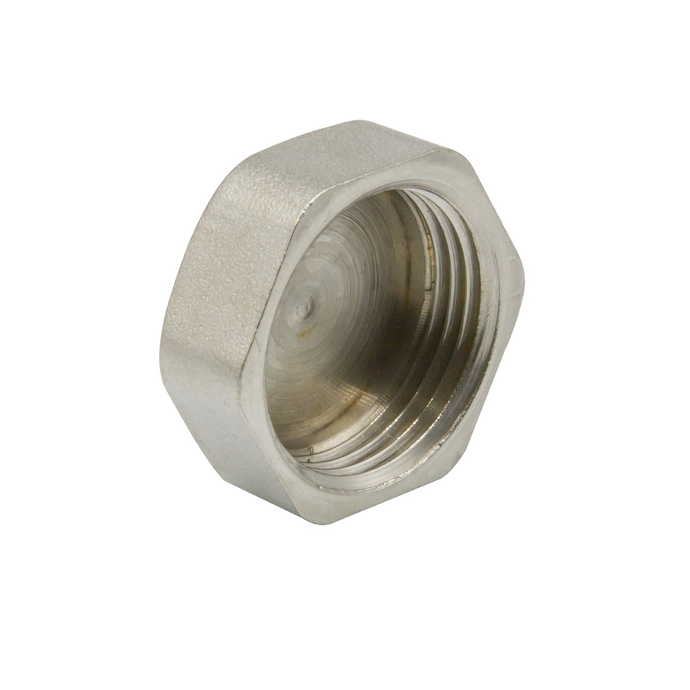 Заглушка 3/4'' вн никель