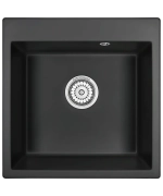 Кухонная мойка Kuppersberg MODENA 50 NL 1B DEEP BLACK фото 