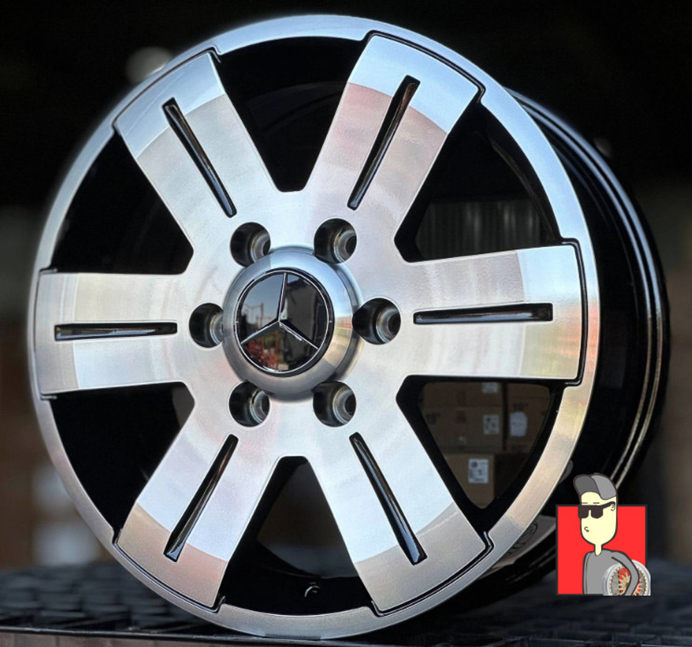 Комплект дисков Mercedes Benz 16x7 et55 6x130