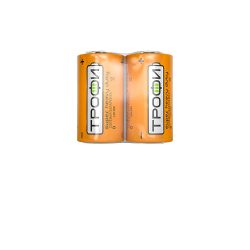 Батарейки Трофи R20-2S SUPER HEAVY DUTY Zinc | Батарейки Солевые