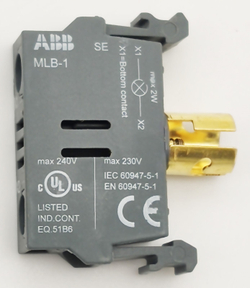 2шт Патрон для ламп и светодиодов ABB MLB-1 1SFA611620R1001