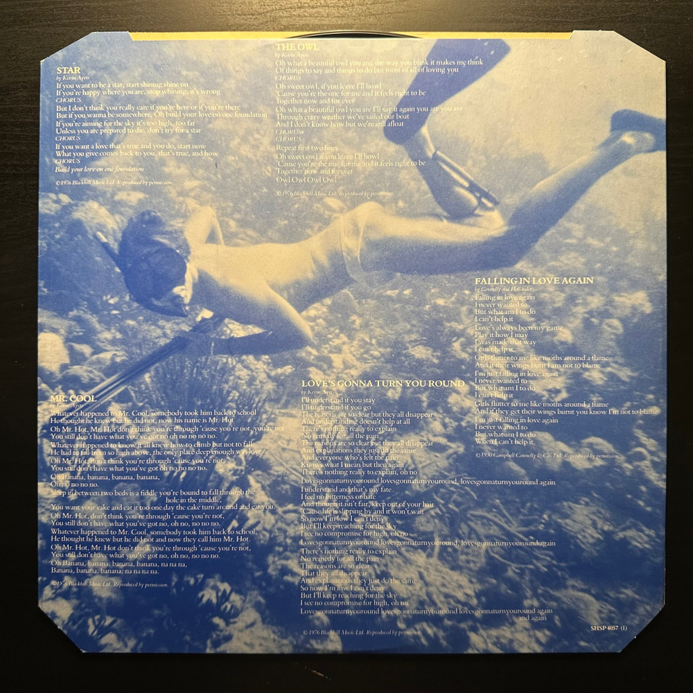 Kevin Ayers - Yes We Have No Mananas, So Get Your Mananas Today (Англия 1976г.)