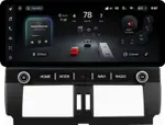 Магнитола для Toyota Land Cruiser Prado 150 2013-2017 - Teyes CC4PRO монитор 12.3" 2K QLED + рамка LUX 2, Android 13, Быстрейшая, Snapdragon 778G, ИИ, CarPlay, DSP, 4G SIM-слот