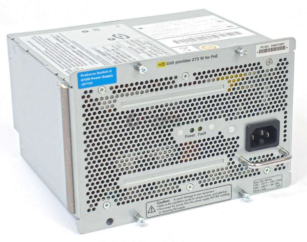 Блок питания HP 875 Вт для ProCurve Switch ZL Series J8712A