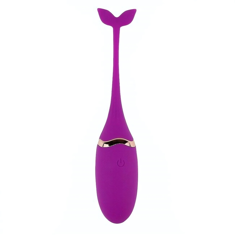 Фиолетовое виброяйцо с дистанционным управлением Wireless Remote Control Pussy Vibrator G-spot (Цвет: фиолетовый)