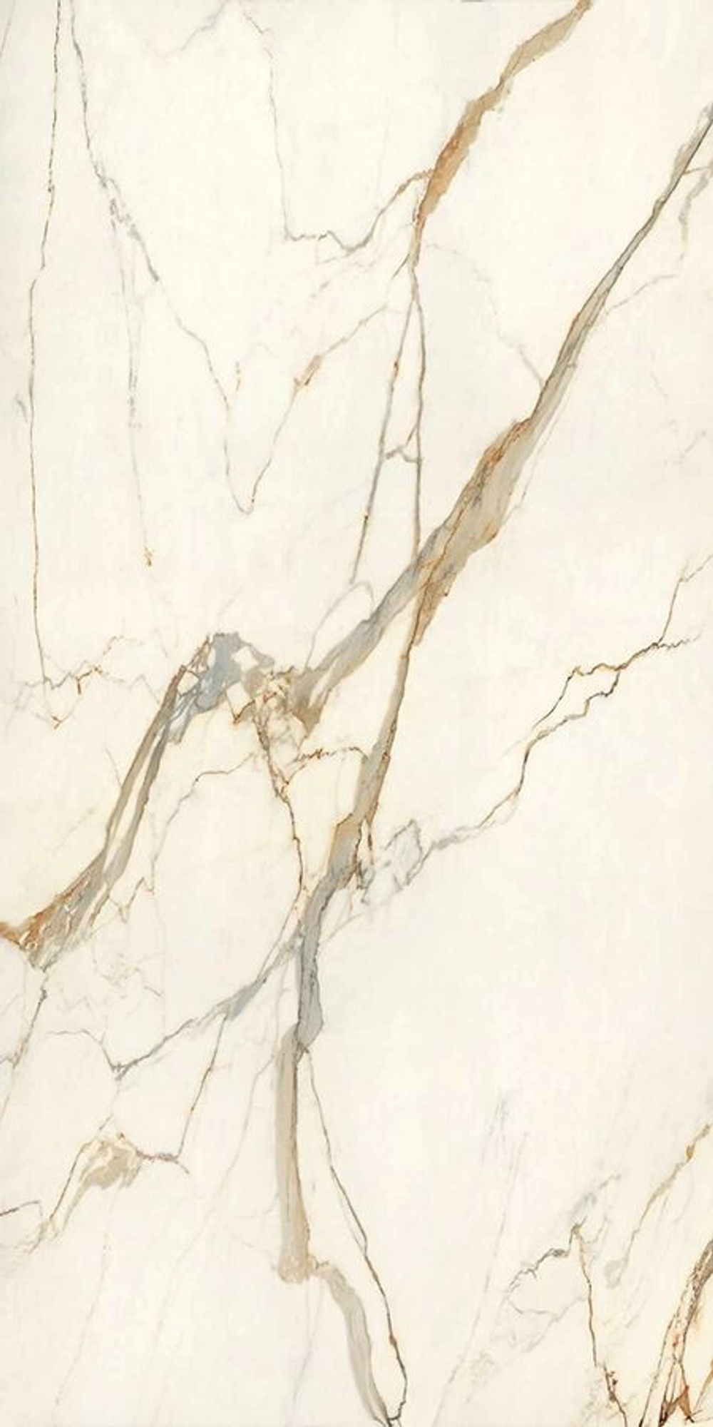 Керамогранит 160х320 ATLAS CONCORDE MARVEL SHINE Calacatta Imperiale Silk 6мм AJK0
