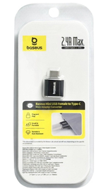 OTG Type-C на USB Baseus CATOTG-01 черный