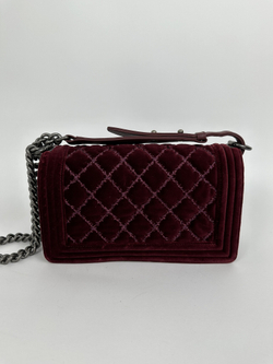 Сумка Chanel Boy Velvet