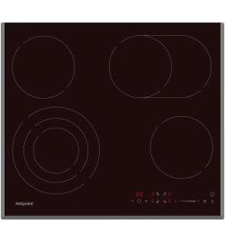 Электрическая варочная панель Hotpoint HR 6O6 BAS
