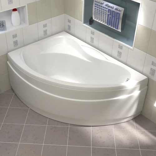 Акриловая ванна Bas (Бас) Вектра 150х90 L, с каркасом