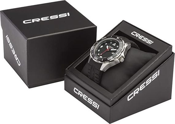 Подводные часы Cressi Manta Watch 100m черные