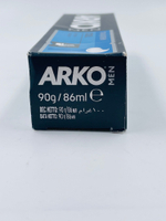 ARKO MEN  Крем для бритья мужской Cool охлаждающий с витамином Е,  86 мл (Турция)