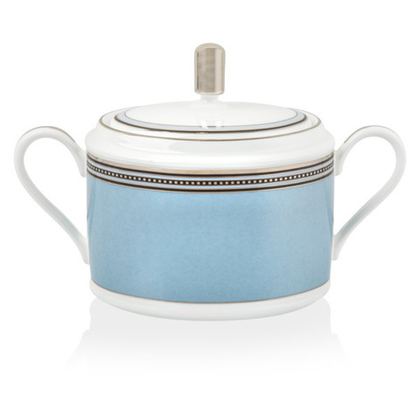 Сахарница 400мл Noritake Богарт платиновая