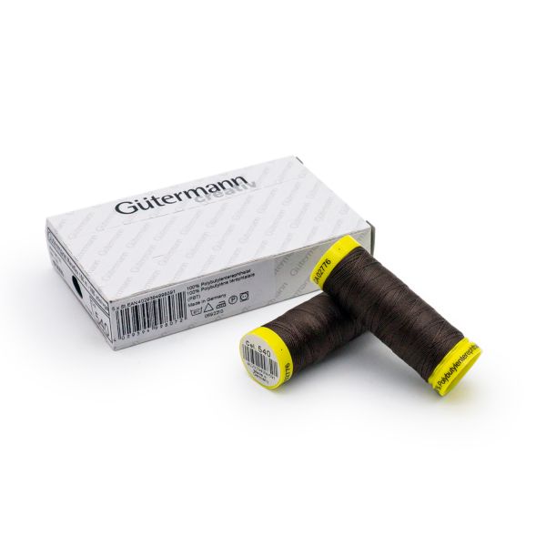 Нитки для трикотажа Gutermann Maraflex 120 (150 метров), 5 кат. | 540 молочный шоколад