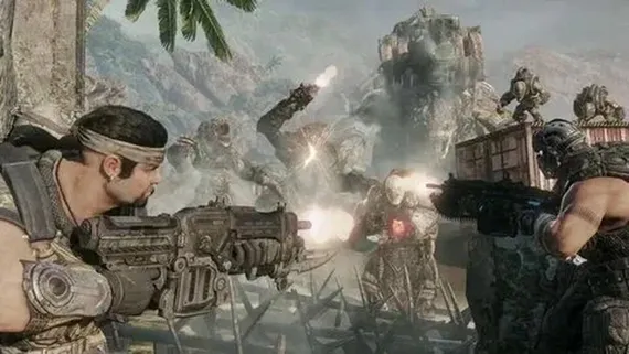 Xbox 360 Gears of War 3 (Б/У, Русские субтитры)