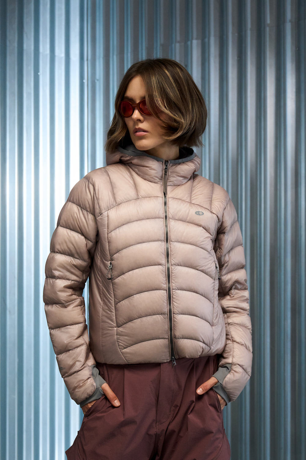 Куртка Nothomme Blue Monte Lightweight Down Jacket "Ebony Powder" Women's