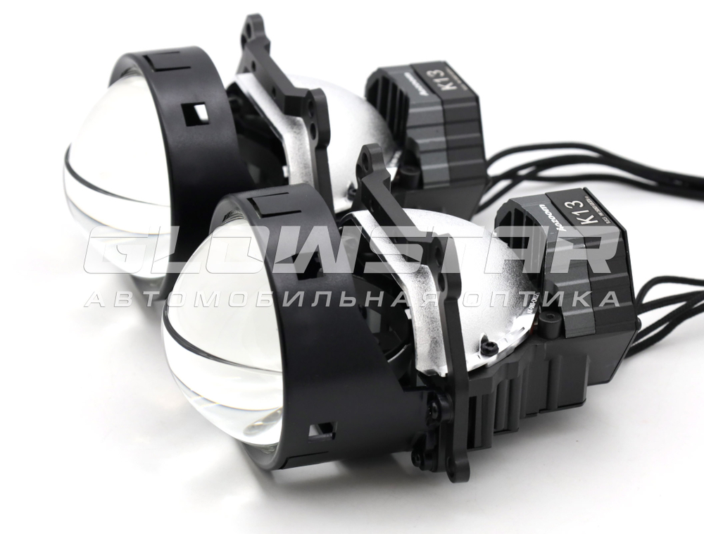 Билед модули Aozoom K13 3.0 дюйма, 2 чипа, 6000K, 12V 52/57W 4300/4600Lm (комплект, 2шт)