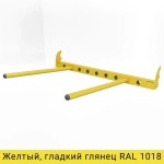 Желтое модульное крепление для шин IF (RAL 1018), ширина 800 мм для широких колес