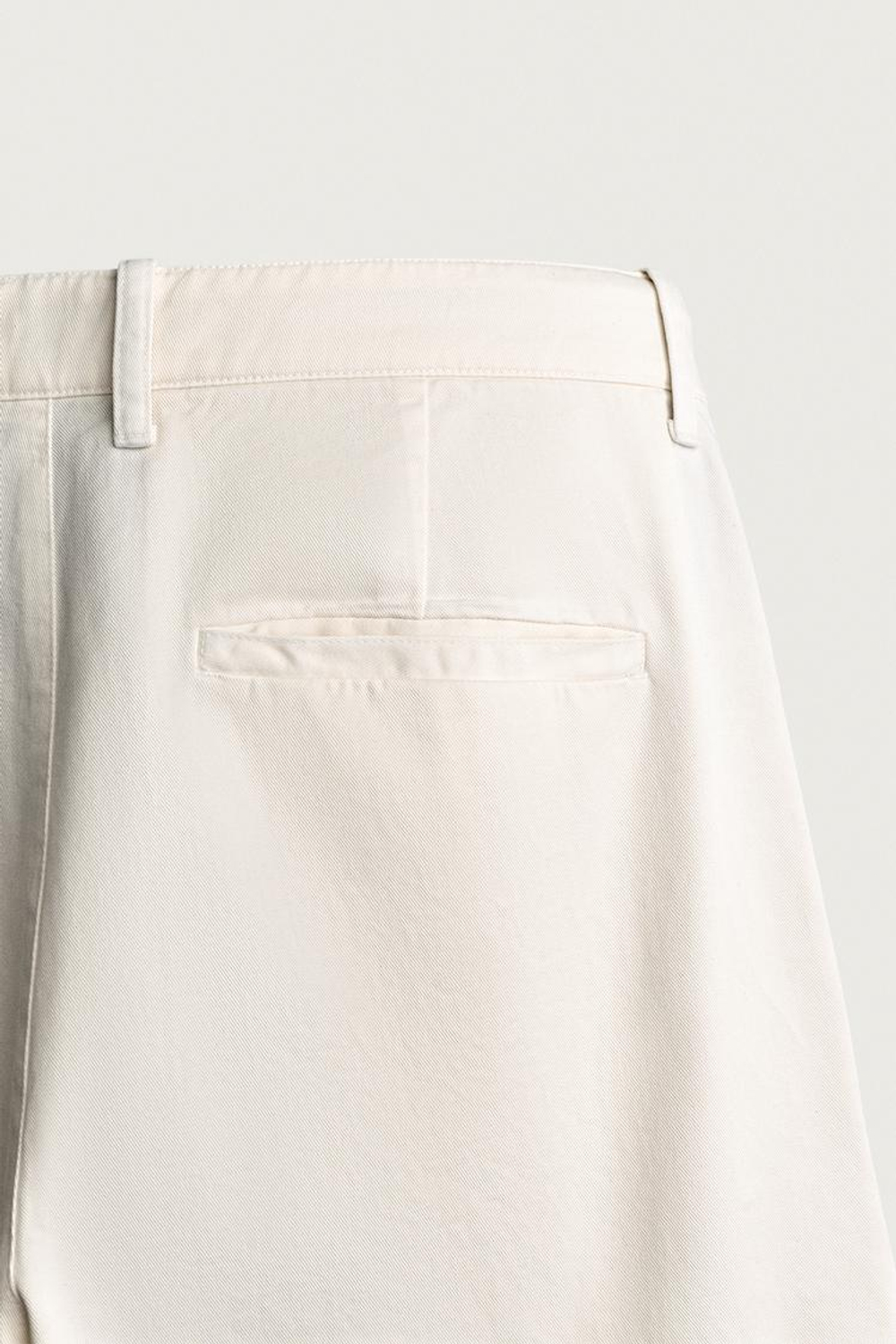 ZARA БРЮКИ КАРГО RELAXED FIT, ЖЕЛТОВАТО-БЕЛЫЙ