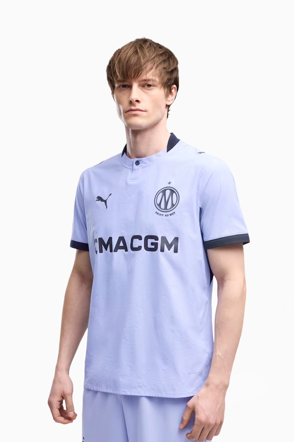 Футболка Puma Olympique de Marseille 26/27 3rd Authentic - фиолетовый