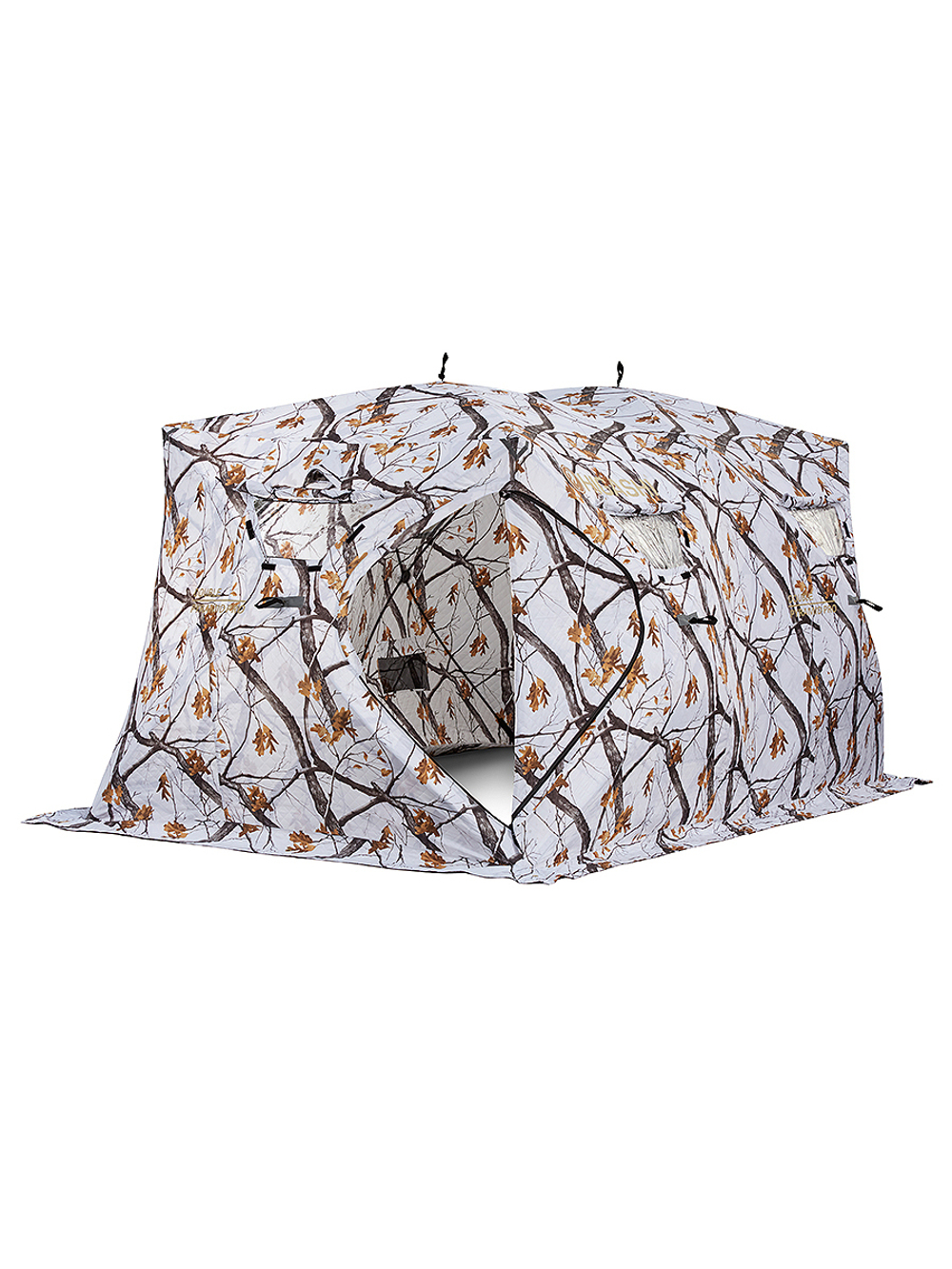 Палатка для зимней рыбалки HIGASHI Double Winter Camo Pyramid Pro