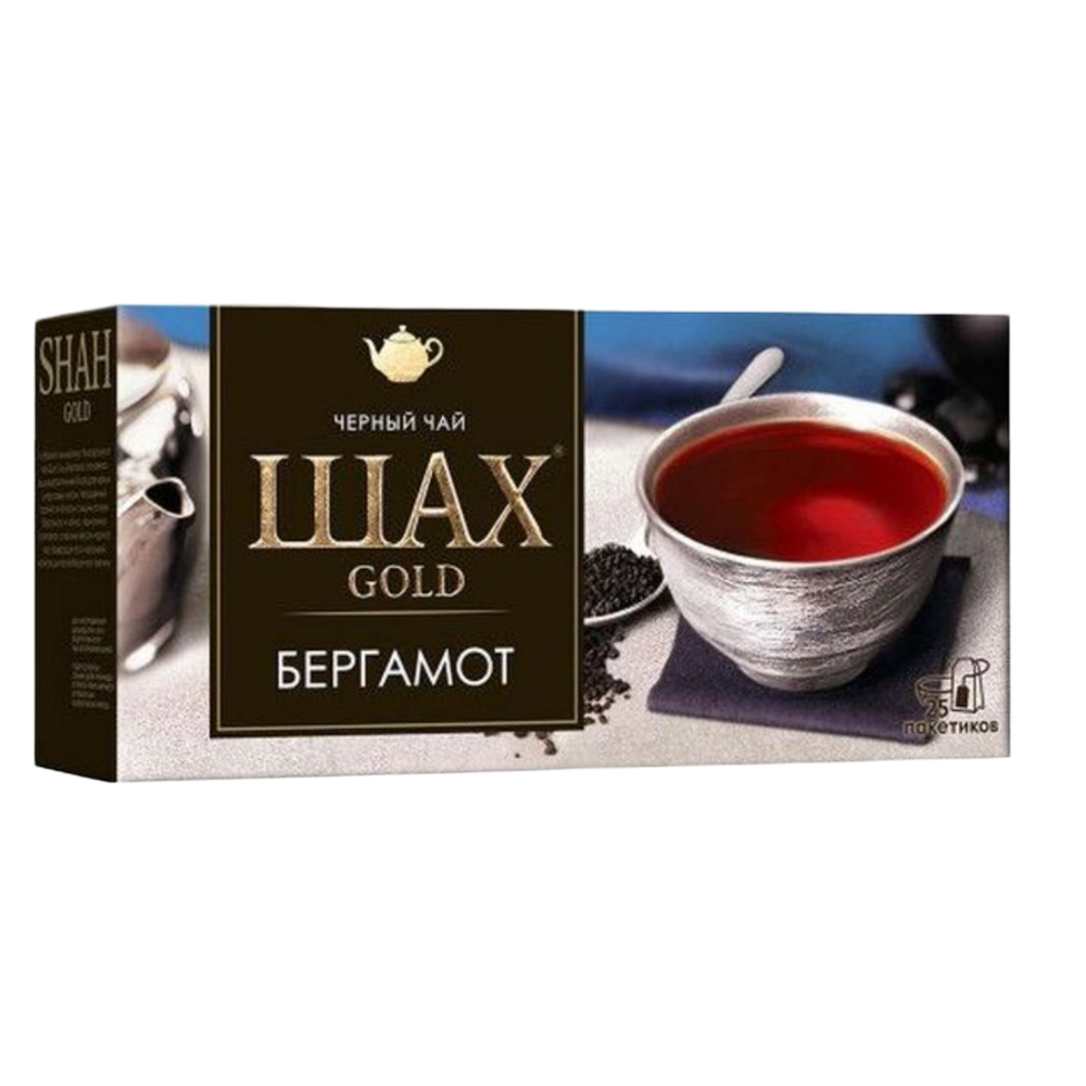 Чай Шах Голд Бергамот 2гр/25п