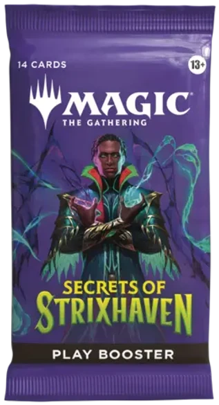 Игровой-бустер Magic: The Gathering (MTG) издания Secrets of Strixhaven на английском языке