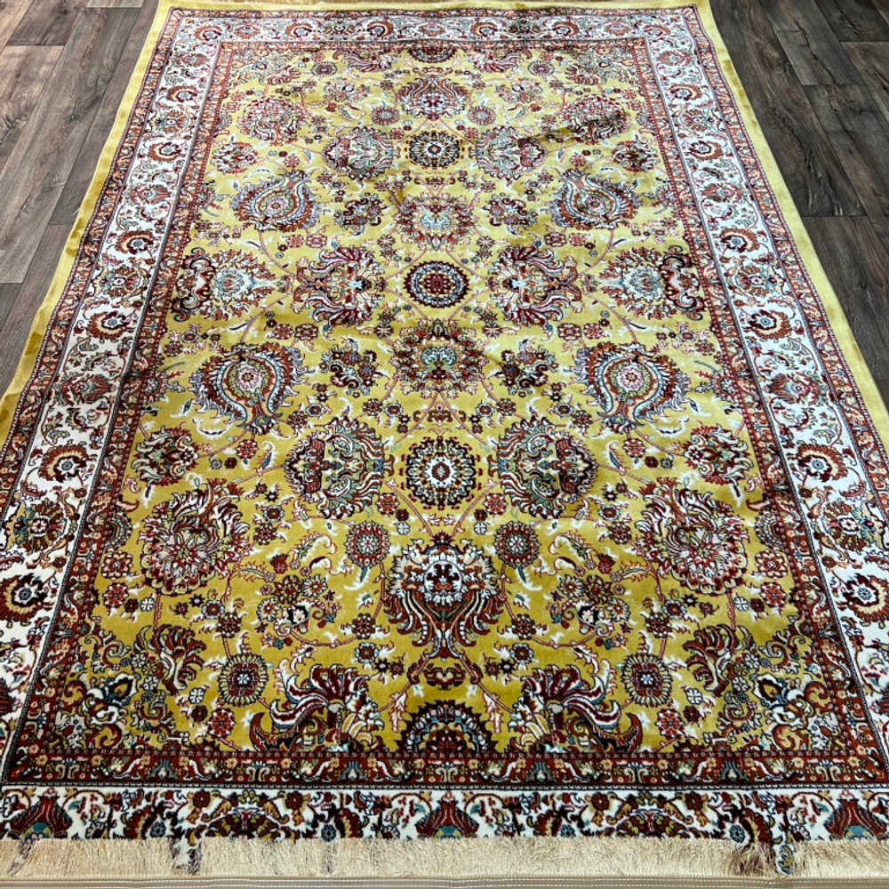 Турецкий ковер AMANA 3514A YELLOW-CREAM