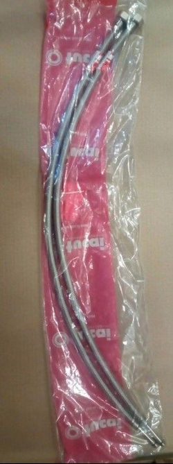Гибкая подводка Tucai в стальной оплетке для смесителя 1/2-M10x1 L17/L37, 50 см, вн.- нар., 2 штуки в упаковке 208124