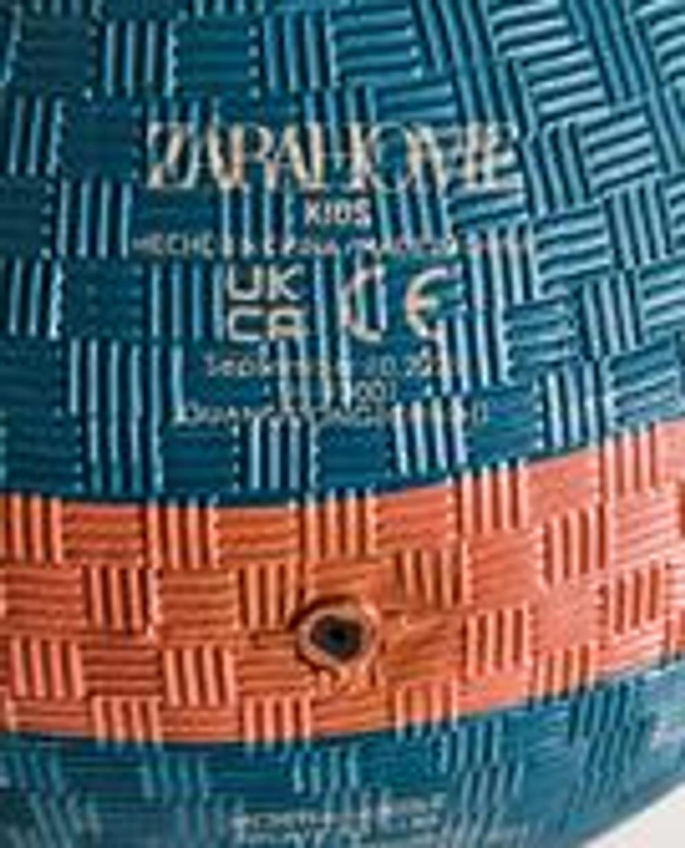 ZARA HOME ДЕТСКИЙ ИГРОВОЙ МЯЧ С ПРИНТОМ «ВОЗДУШНЫЙ ШАР», СИНИЙ