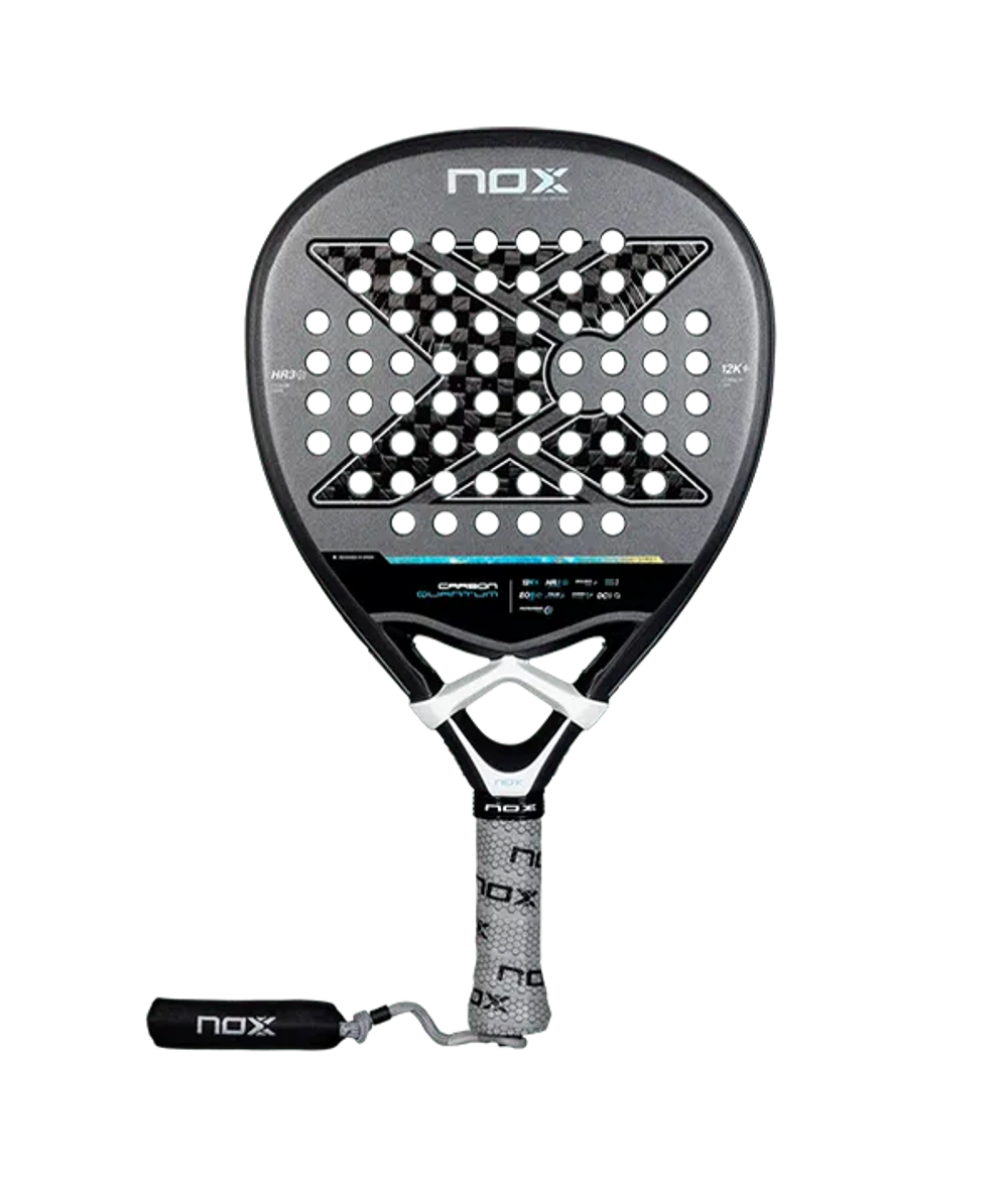 Ракетка для падел NOX Quantum 12K Carbon 2025 аэродинамика карбон