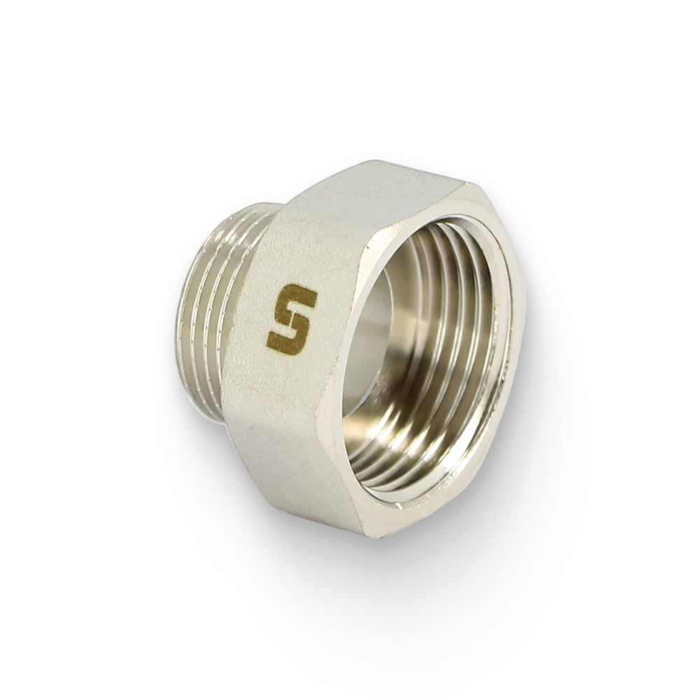Переходник НВ 3/4" х 1", никелированный