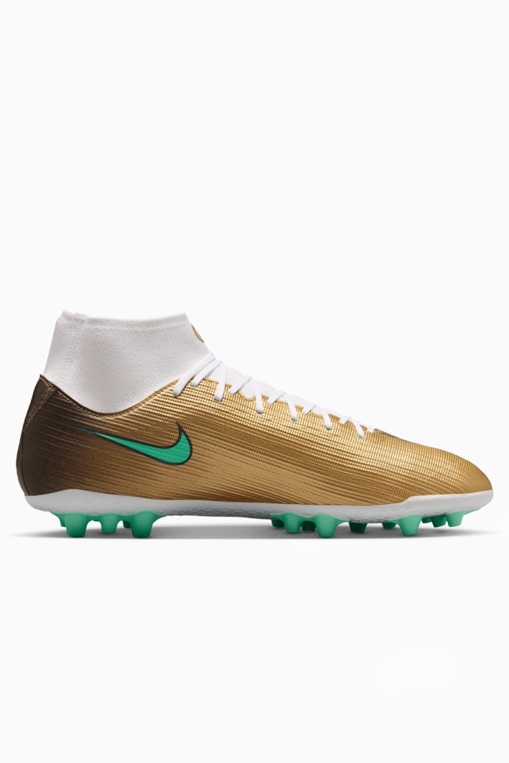 Бутсы Nike Zoom Mercurial Superfly 11 Academy Mbappe AG - золотой