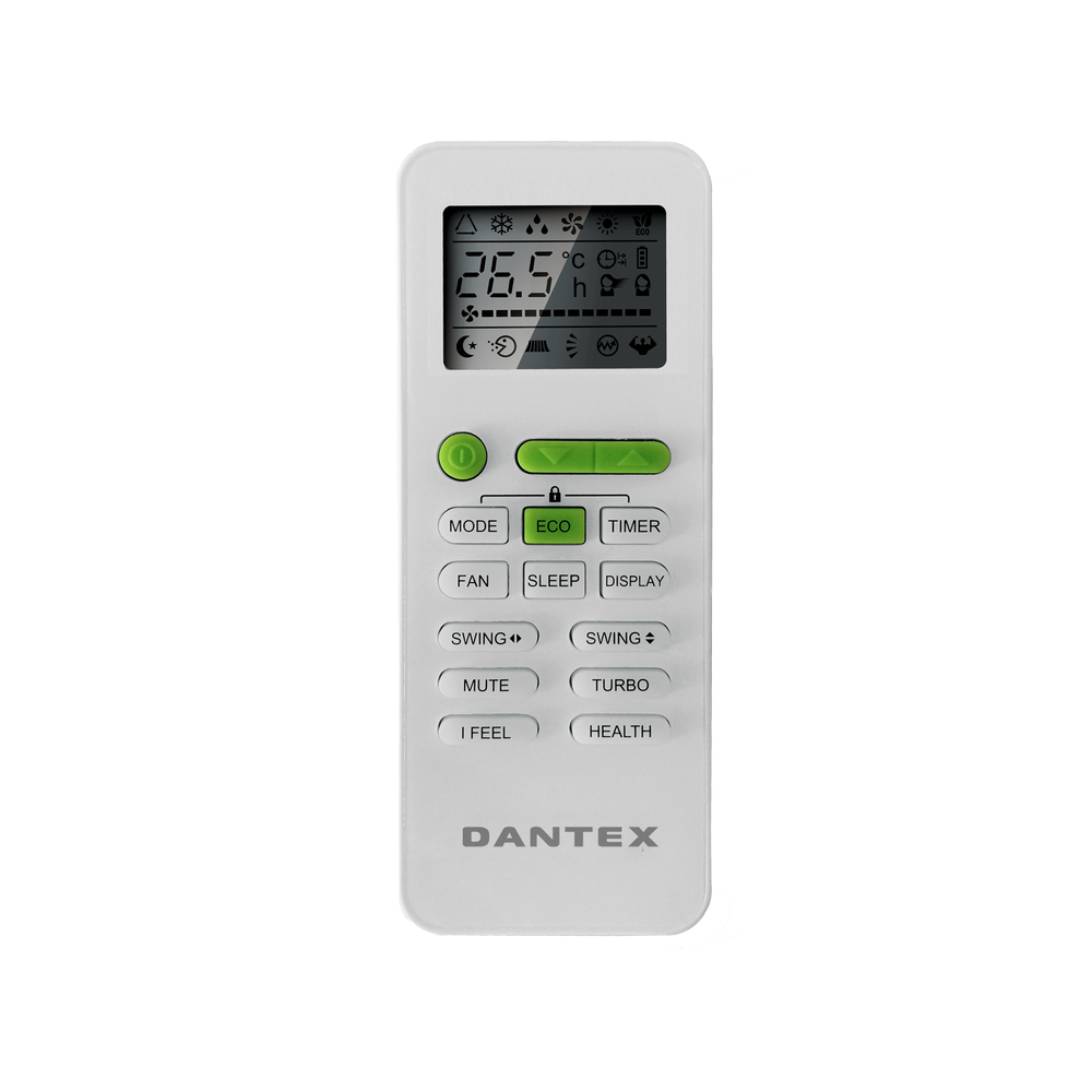 Сплит-система кондиционер настенный Dantex ECO PRO RK-24ENT5/RK-24ENT5E на 70 м²