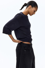 Тонкий трикотажный топ - H&M