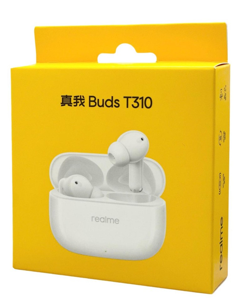Беспроводные наушники TWS Realme Buds T310 белые