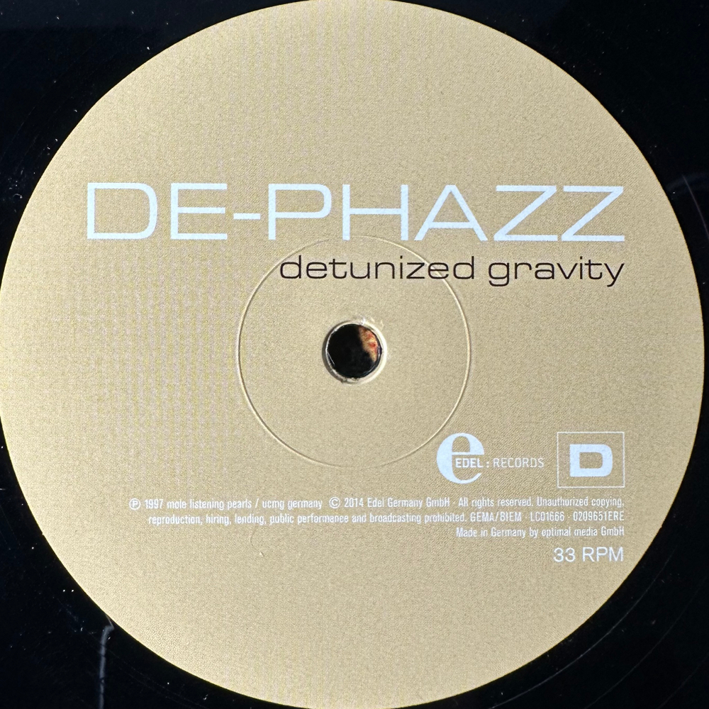 De-Phazz ‎– Detunized Gravity 2LP (Германия 2014г.)