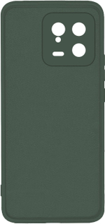 Мягкий Soft Touch чехол из силикона для XIAOMI 13 (не PRO!) с бархатной подкладкой