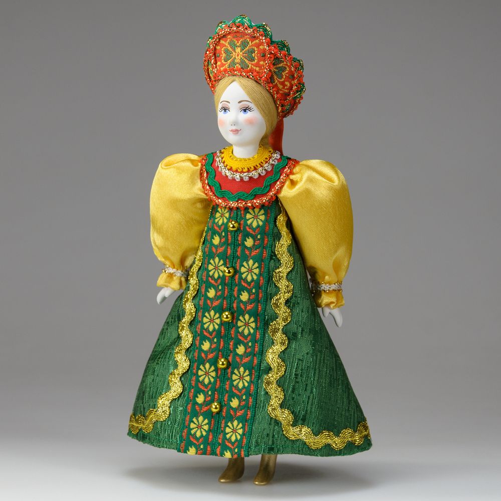 Кукла Царевна в сарафане