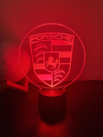 Светильник "Эмблема Порше" (Porsche)