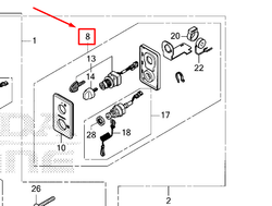 32380-ZVL-611 PANEL ASSY, KEY SWITCH (SMART)