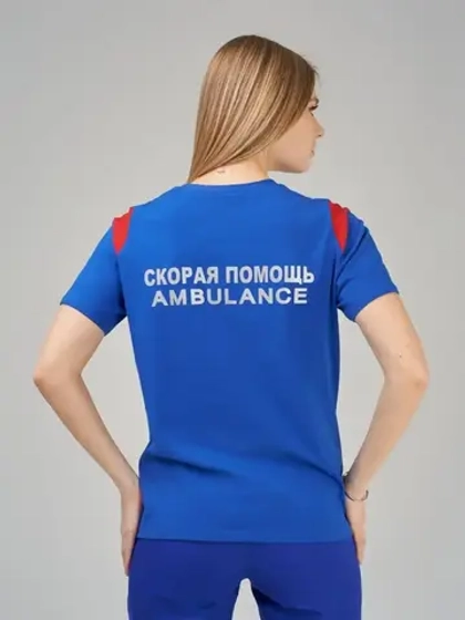 Футболка светоотражающая Скорая помощь Ambulance