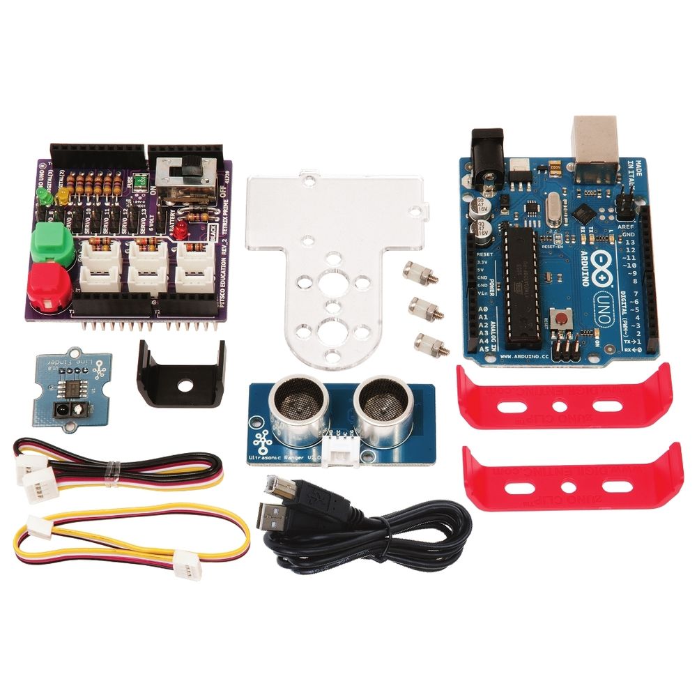 Комплект аппаратуры ARDUINO TETRIX® PRIME 42030 Комплект аппаратуры ARDUINO TETRIX® PRIME 42030