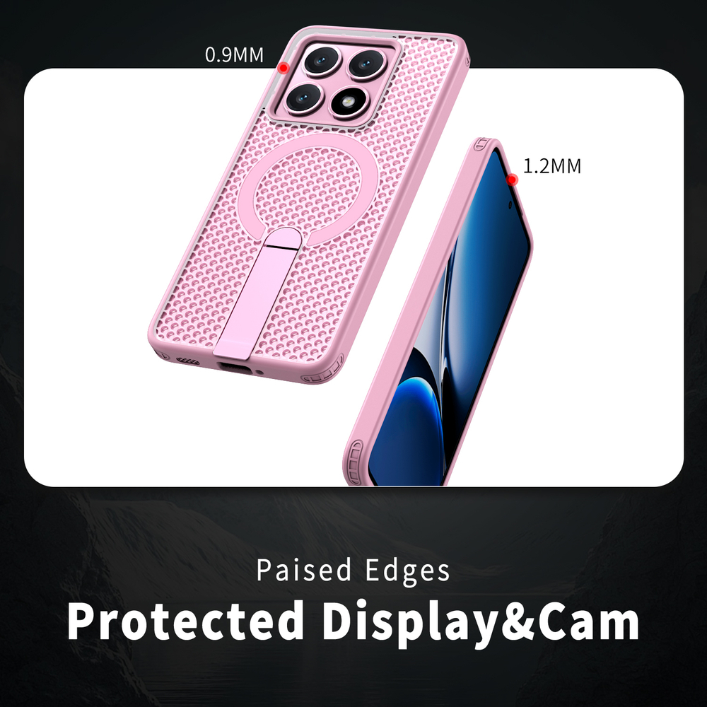 Прозрачный чехол Mesh Pro Magnetic Case для Xiaomi 14T