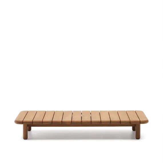 Журнальный столик Turqueta из массива тика, 140x70 см