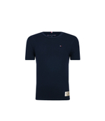футболка back logo embroidery Tommy Hilfiger - темно-синий(KB0KB07789)