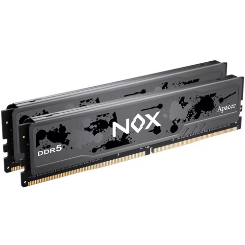 Модуль памяти DIMM DDR5 32Gb, 5600Mhz, 2x16Gb, Apacer Nox (AH5U32G56C522MBAA-2)