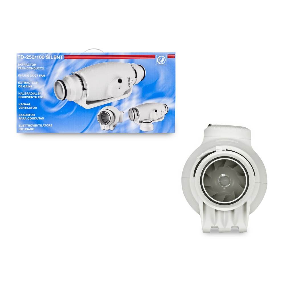 Канальный вентилятор Soler Palau TD250/100 SILENT (230-240V 50/60HZ) RE
